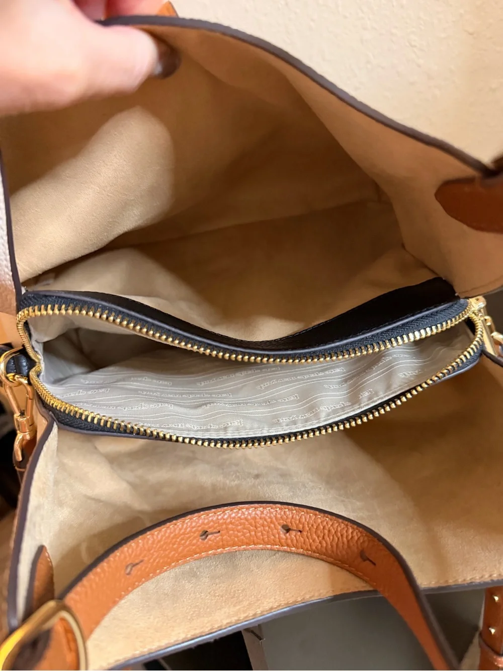 Kate Spade New York Deco Crossbody Shoulder Tote Bag